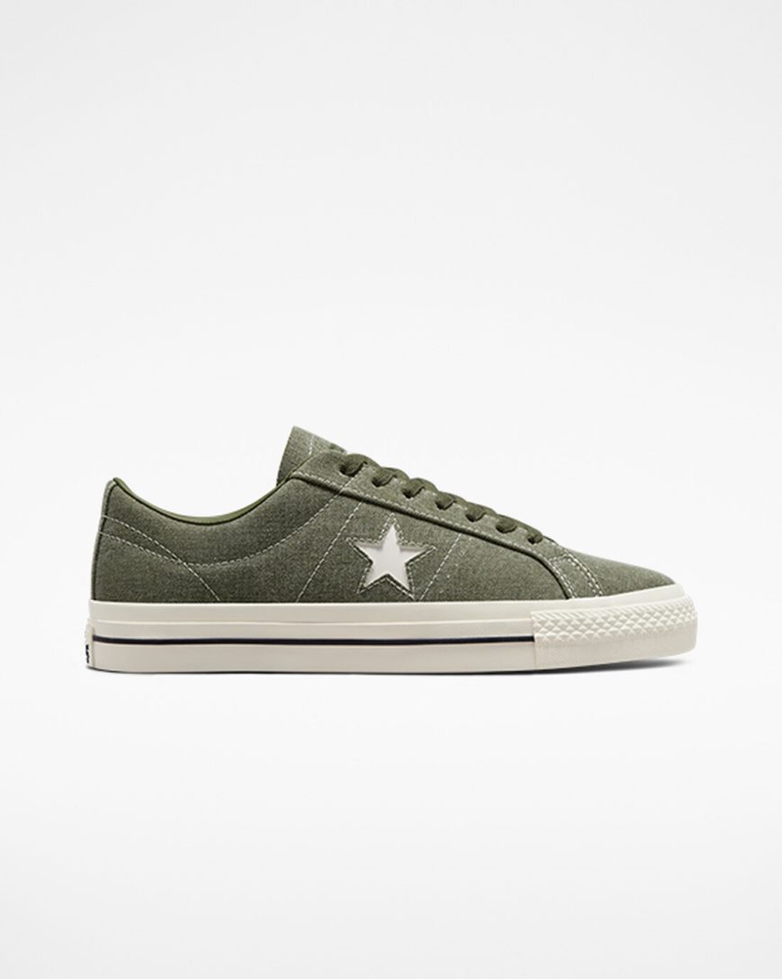 Skate Topanky Converse CONS One Star Pro Workwear Panske Olivovo Zelená Čierne | SK CEGLX5